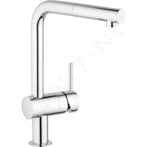 Grohe Dřezová baterie s výsuvnou koncovkou, chrom 32168000