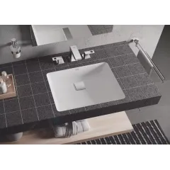 Grohe Umyvadlo vestavné 49x37 cm, s přepadem, PureGuard, alpská bílá 3948000H