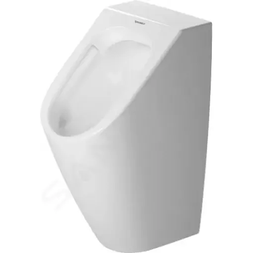 Duravit Pisoár, zadní přívod vody, Rimless, s HygieneGlaze, bílá 2809302000