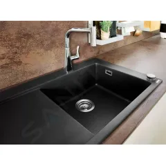 Hansgrohe Dřezová baterie M7120-H220 s výsuvnou sprškou, 2-otvorová instalace, sBOX, chrom 73805000