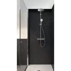 Hansgrohe Sprchový set S 240 Showerpipe s termostatem, EcoSmart 9 l/min, chrom 27268000