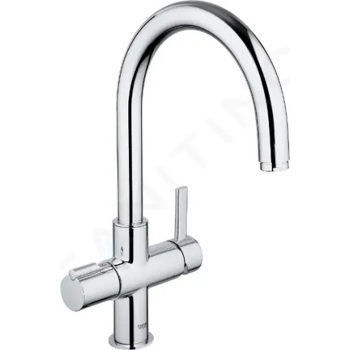 Grohe Páková dřezová baterie Duo, chrom 30033000