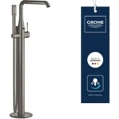 Grohe Vanová baterie do podlahy, kartáčovaný tmavý grafit 23491AL1