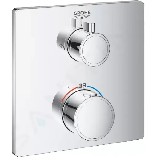 Grohe Termostatická sprchová baterie pro 2 spotřebiče, chrom 24079000