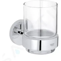 Grohe Sklenička s držákem, chrom 40447001