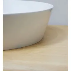 Duravit Umyvadlo na desku, průměr 48 cm, bez přepadu, s otvorem pro baterii, DuraCeram, bílá 2328480000