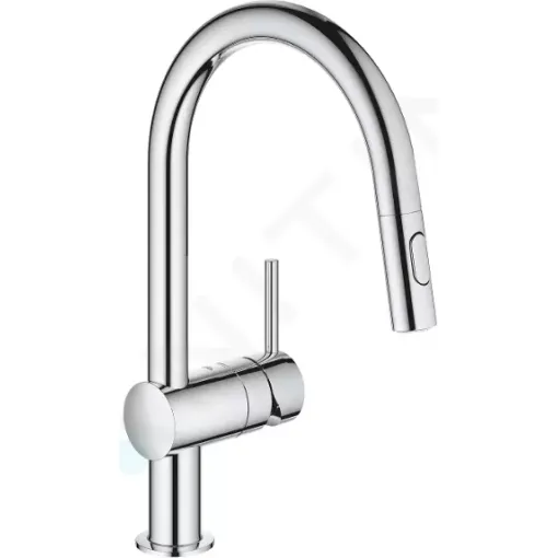 Grohe Dřezová baterie s výsuvnou sprškou, chrom 32321002