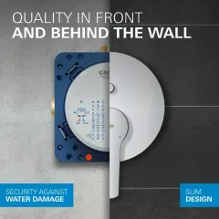 Grohe Sprchový set pod omítku, průměr 25 cm, 2 proudy, chrom 25292000