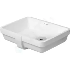 Duravit Umyvadlo zápustné 43x32 cm, s přepadem, bílá 0330430000