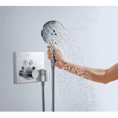 Hansgrohe Termostatická baterie pod omítku, se 2 výstupy, chrom 15765000