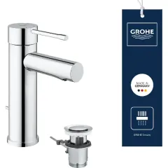 Grohe Páková umyvadlová baterie S, chrom 32898001