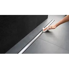 Geberit Nerezový sprchový kanálek 20, 30-130 cm, leštěná/kartáčovaná ocel 154.451.KS.1