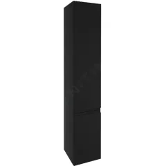 kielle Vysoká skříňka závěsná, 157x30x32 cm, matná černá 50202014