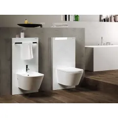 Geberit Sanitární modul pro závěsné WC, 101 cm, boční přívod vody, bílá 131.022.SI.5