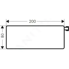 Hansgrohe Miska na mýdlo, chrom 26511000