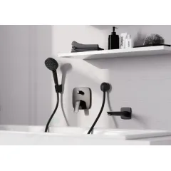 Hansgrohe Baterie pod omítku, pro 2 spotřebiče, matná černá 71405670