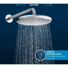 Grohe Sprchový set pod omítku, průměr 25 cm, 2 proudy, chrom 25292000