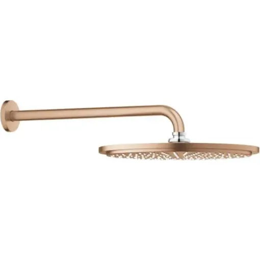 Grohe Hlavová sprcha Cosmopolitan 310 s ramenem 38 cm, 1 proud, kartáčovaný Warm Sunset 26066DL0