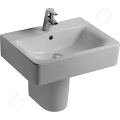 Ideal Standard Umyvadlo Cube 55x38x18 cm, s přepadem, otvor pro baterii, bílá E714001