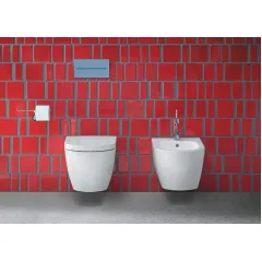 Duravit Závěsný bidet s přepadem, bílá 2288150000