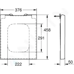 Grohe WC sedátko se sklápěním SoftClose, duroplast, alpská bílá 39488000