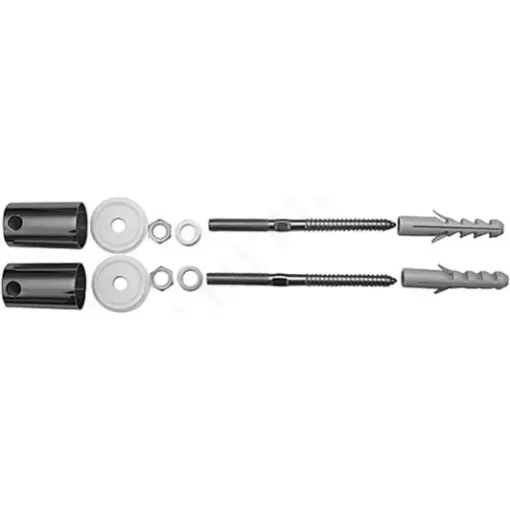 Duravit Upevňovací materiál, chrom 0067121000