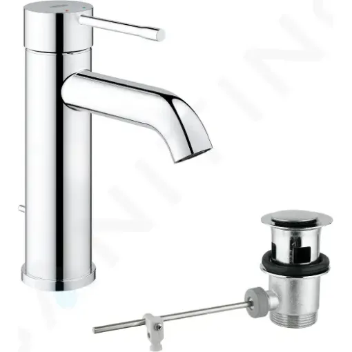 Grohe Umyvadlová baterie s výpustí, chrom 23589001