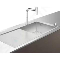 Hansgrohe Set dřezu a baterie C71-F450-07, chrom 43205000