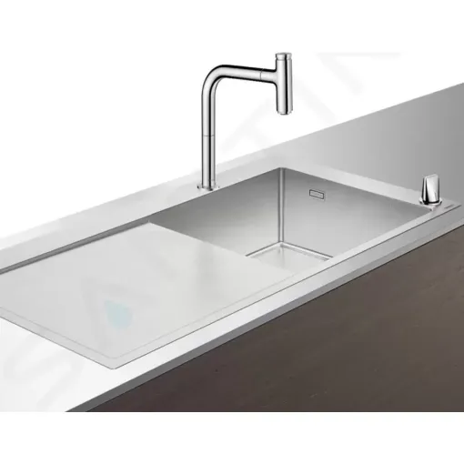 Hansgrohe Set dřezu a baterie C71-F450-07, chrom 43205000