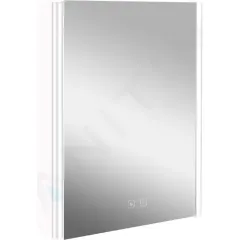 kielle Zrcadlová skříňka s LED osvětlením, vyhříváním a USB portem, 55x70x13 cm, bílá 50111610