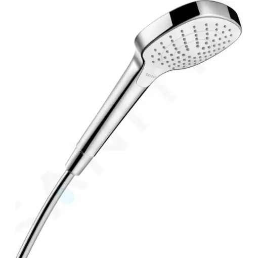 Hansgrohe Sprchová hlavice Vario, 3 proudy, EcoSmart 9l/min, bílá/chrom 26813400