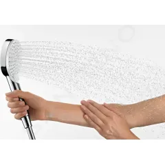 Hansgrohe Sprchová hlavice Vario 100, 2 proudy, Green 6 l/min, bílá/chrom 26336400