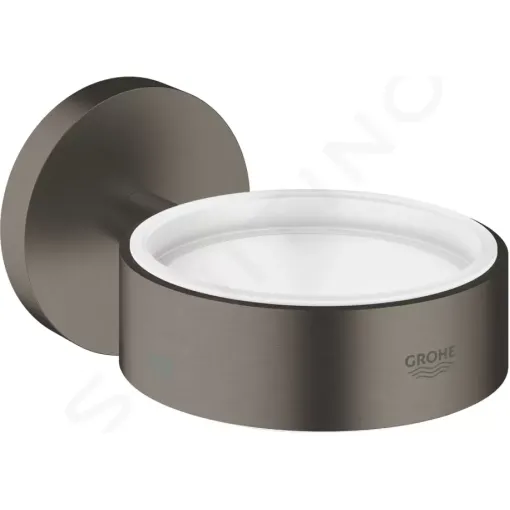 Grohe Držák skleničky/mýdelníku, kartáčovaný tmavý grafit 40369AL1