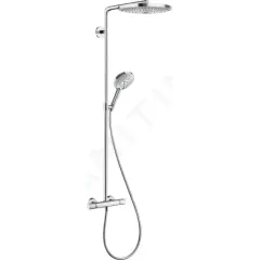 Hansgrohe Sprchový set s termostatem, 30 cm, 2 proudy, chrom 27133000