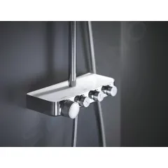 Grohe Sprchový set 310 Duo s termostatem, 3 proudy, měsíční bílá 26507LS0