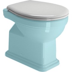 GSI - CLASSIC WC sedátko, Soft Close, Quick Release, bílá/chrom MSC87CN11