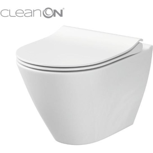 CERSANIT - WC MÍSA CITY OVAL NEW CLEANON K35-025