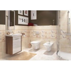 CERSANIT - ZÁVĚSNÁ MÍSA CARINA NEW CLEANON BEZ SEDÁTKA K31-046