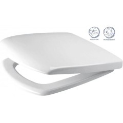 LAUFEN Rámový podomítkový modul CW1 SET s chromovým tlačítkem + WC CERSANIT CLEANON CARINA + SEDÁTKO H8946600000001CR CA2