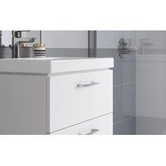 CERSANIT - SET 807 LARA COMO 60 (SKŘÍŇKA+UMYVADLO) BÍLÁ DSM S801-147-DSM