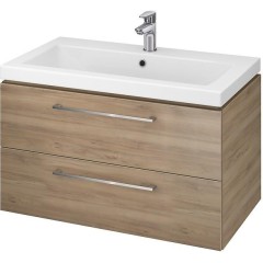 CERSANIT - SET 821 LARA COMO 80 (SKŘÍŇKA+UMYVADLO) OŘECH DSM S801-154-DSM