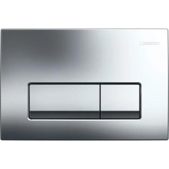 GEBERIT KOMBIFIXBasic vč. chromového tlačítka DELTA 51 + WC CERSANIT CLEANON CARINA + SEDÁTKO 110.100.00.1 51CR CA3