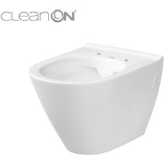 GEBERIT KOMBIFIXBasic vč. bílého tlačítka DELTA 50 + WC CERSANIT CLEANON CITY 110.100.00.1 50BI CI1