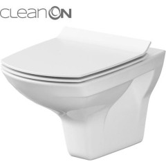 Předstěnový instalační systém s bílým tlačítkem M1710 + WC CERSANIT CLEANON CARINA + SEDÁTKO AM101/1120 M1710 CA3