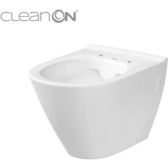 Předstěnový instalační systém s bílým tlačítkem M1710 + WC CERSANIT CLEANON CITY AM102/1120 M1710 CI1
