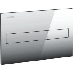 LAUFEN Rámový podomítkový modul CW1 SET s chromovým tlačítkem + WC Ideal Standard Tesi se sedátkem RIMLESS H8946600000001CR TE2