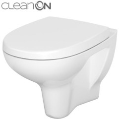 GEBERIT KOMBIFIXBasic vč. bílého tlačítka DELTA 50 + WC CERSANIT ARTECO CLEANON + SEDÁTKO 110.100.00.1 50BI AT1