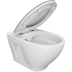 GEBERIT KOMBIFIXBasic vč. bílého tlačítka DELTA 50 + WC CERSANIT CLEANON MODUO + SEDÁTKO 110.100.00.1 50BI MO1