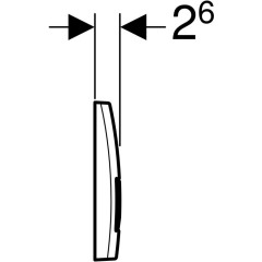 GEBERIT KOMBIFIXBasic vč. chromového tlačítka DELTA 51 + WC CERSANIT DELFI + SOFT SEDÁTKO 110.100.00.1 51CR DE2