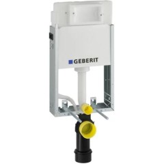 GEBERIT KOMBIFIXBasic vč. bílého tlačítka DELTA 50 + WC CERSANIT DELFI + SEDÁTKO 110.100.00.1 50BI DE1